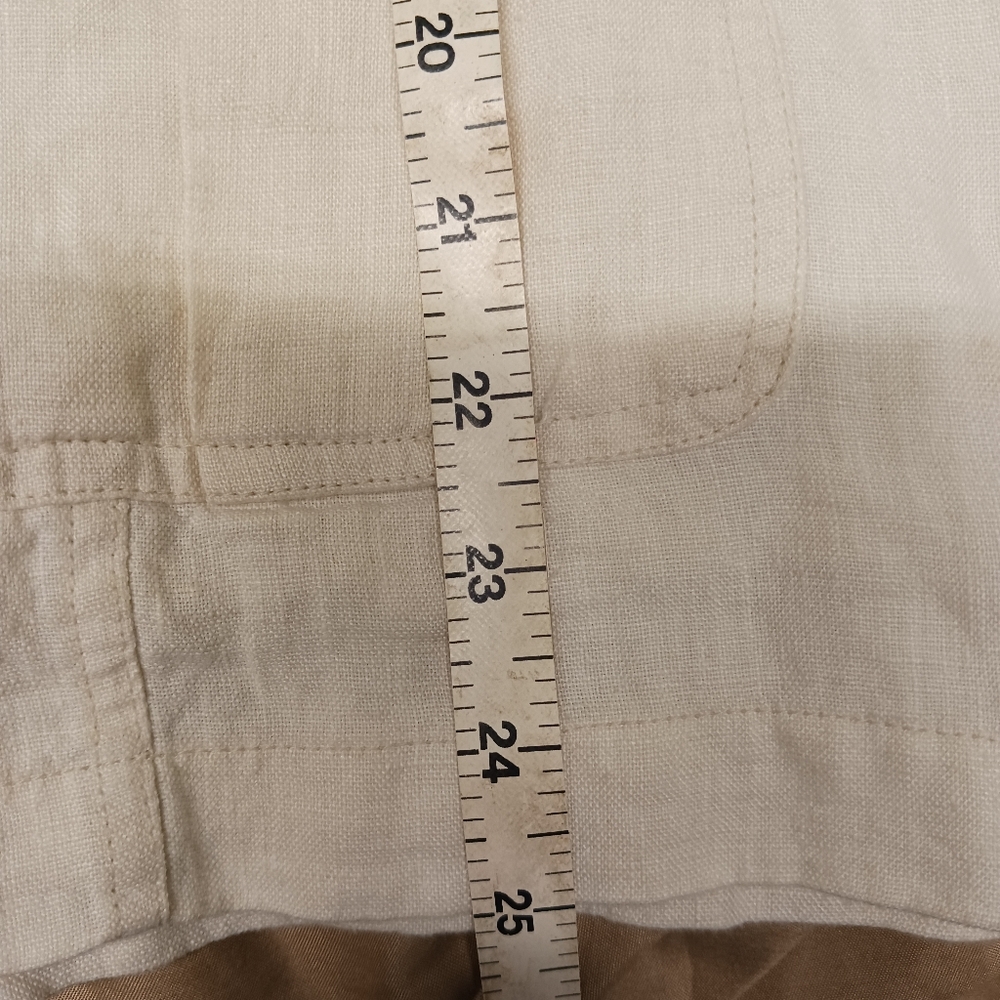 JM Collection Cream Button-Front Teddy Jacket - Picture 11 of 11